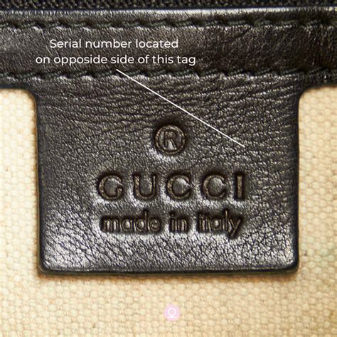 gucci bamboo backpack serial number|gucci serial number history.